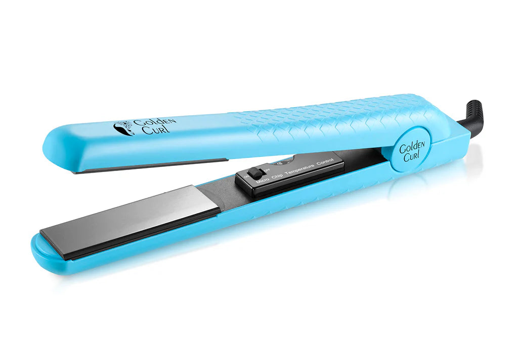 Golden Curl Turquoise Ceramic Straightener (GL806)