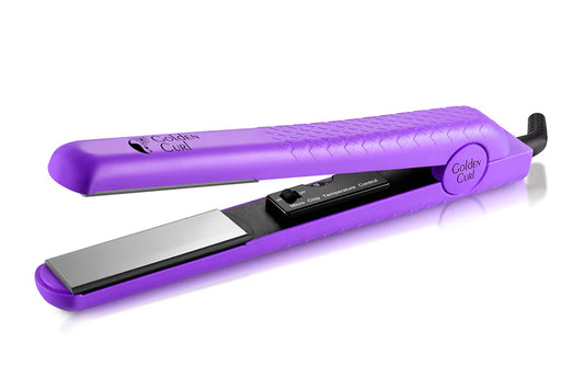 Golden Curl Purple Ceramic Straightener (GL806)