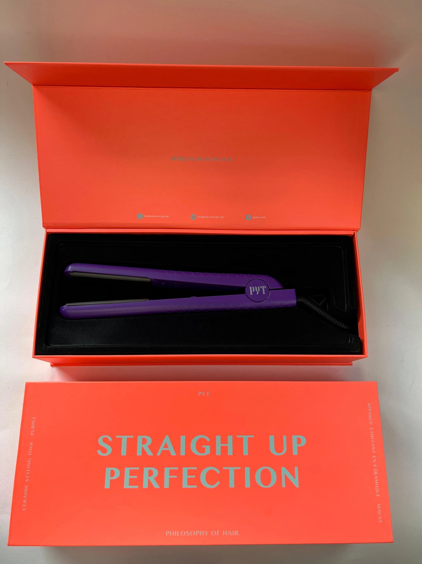 PYT Deep Purple Ceramic Straightener